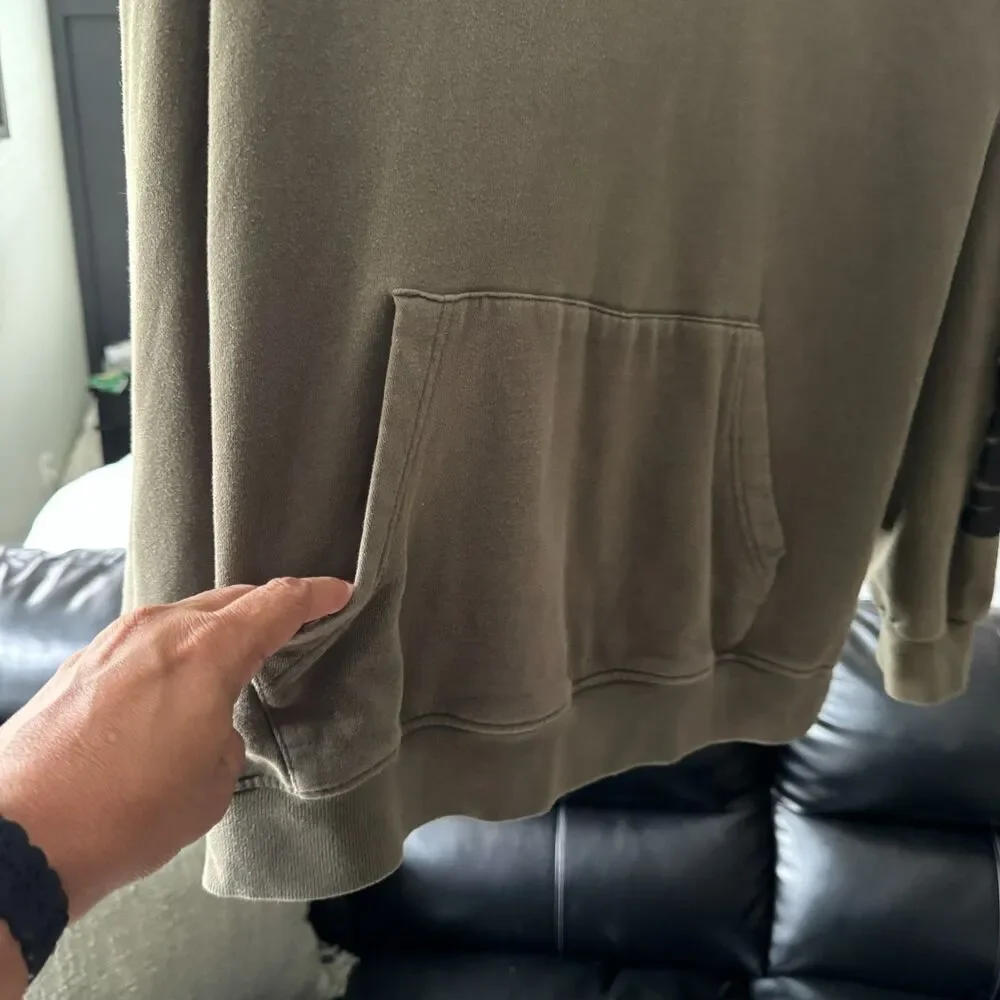 True Religion Hoodie Y2K Olive Brown Graphic Horseshoe Fashion 4 The Senses XXL